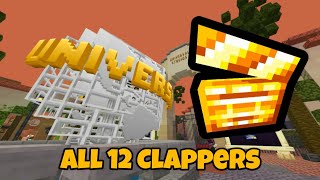 Minecraft Universal New Years Celebration - All 12 Clapper Locations