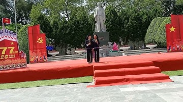 Hát Sli Lễ Hội Quốc Khánh 2/9/2022 - Hai Nghệ Nhân Đến Từ Lộc Bình Hát Sli Ca Ngợi Bác Hồ Tuyệt Hay