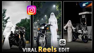 Instagram Trending Ghost Girl Dance Bike Reels Editing | AI Ghost Girl Bike Video Editing Tutorial screenshot 3