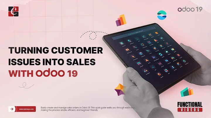 How Smart Teams Turn Customer Issues into Sales using Odoo 19 | Odoo | Odoo 19 Functional Tutorials