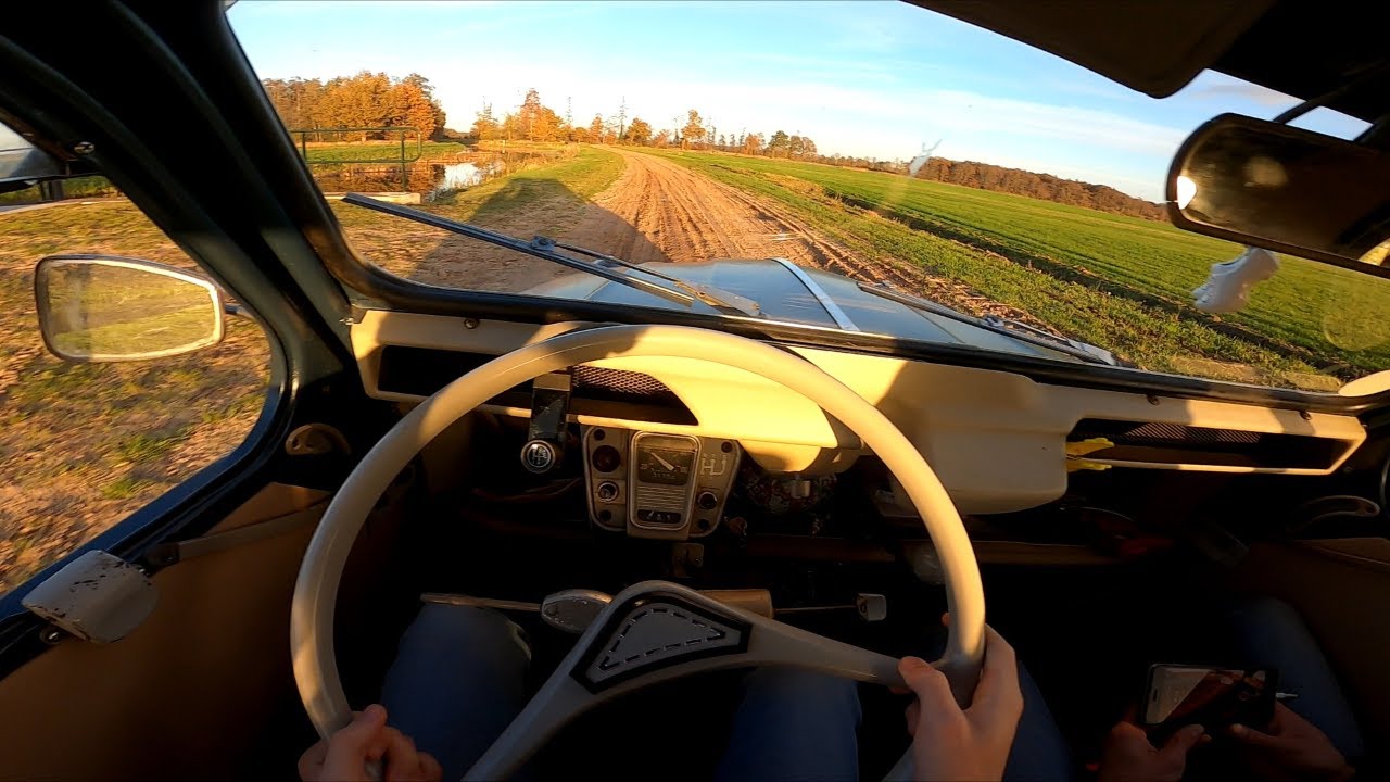 2CV AZAM 1965 POV Drive - Dirt Roads