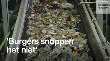 We zijn slecht in plastic afval scheiden