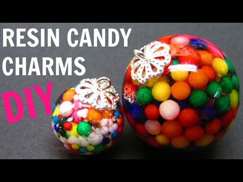 Resin Candy Charms, DIY Project, Craft Klatch, How To