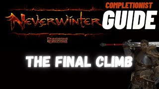 The Final Climb Neverwinter completionist guide