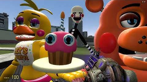 FNAF 2 Old Models Part 1 Toys GMOD