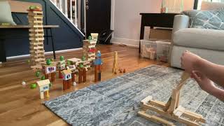 Angry Birds Action #2 - Live Play with Angry Birds Toys, Sling Shot, and Stacked Blocks screenshot 5