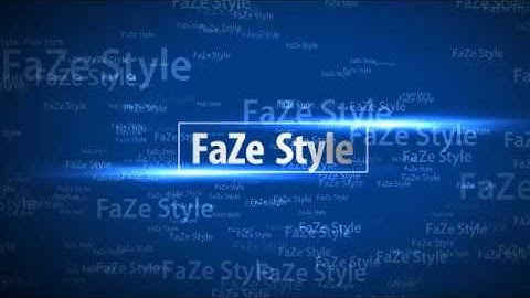 FaZe Tigers and FaZe Styles intro uploaded from FliXpress.com