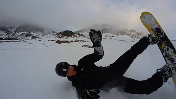 Come si chiama uno che va con lo snowboard?