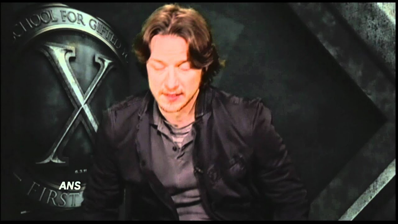 JAMES McAVOY INTERVIEW X-MEN FIRST CLASS - YouTube