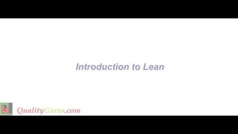 Introduction to Lean