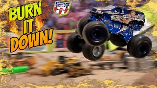 Toy Diecast Monster Truck Racing! (Thunder Episode: 180)
