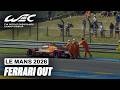 Ferrari #50 OUT After Stopping on Track at Le Mans | 24 Hours of Le Mans 2026 | FIA WEC