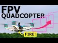 Fully 3d printed fpv quadcopter ended badly