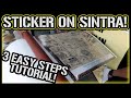 3 EASY STEPS! HOW TO MAKE STICKER ON SINTRA BOARD? TAGALOG