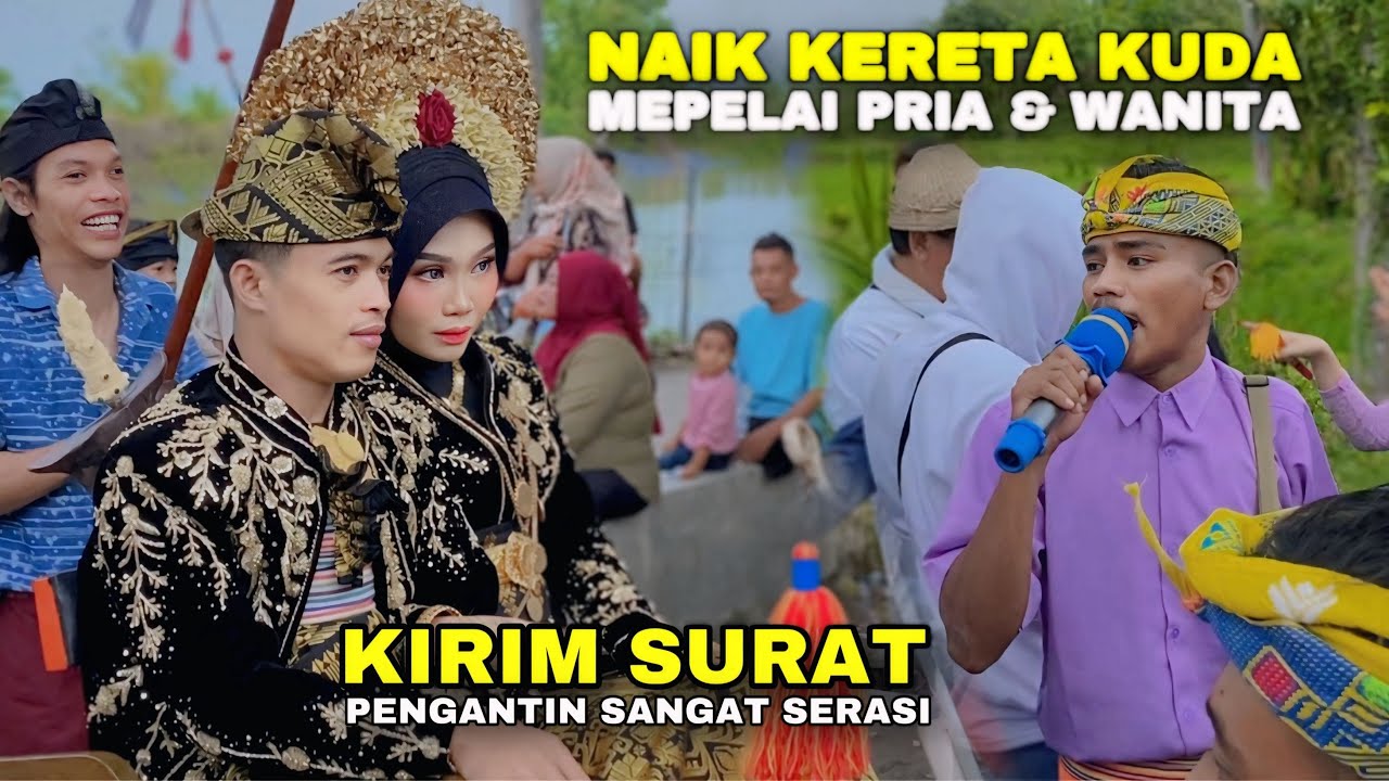 LAGU SASAK KIRIM SURAT -  MEMPELAI WANITA NAIK KERETA KUDA GAZALI ALBA 05