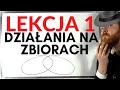 DZIAŁANIA NA ZBIORACH LEKCJE Z FSOREM #1