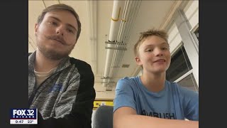 Illinois athlete who hit viral buzzer beater speaks out
