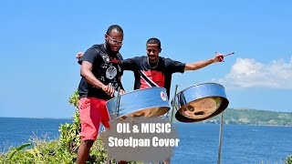 Machel Montano & David Rudder - Oil and Music | Steelpan Cover by Keishaun Julien & Joshua Regrello