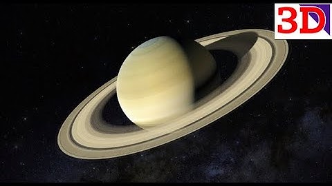 Saturn : Planet Of Rings || 3D Animation