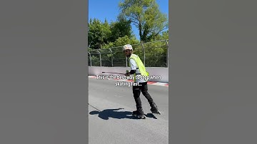 Advanced Skater Tips For Stopping Fast 🔥😱 #rollerblading #insta360 #insta360x5 #tips #shorts