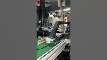 RB185A+APB480 Automatic Rigid Box Making Machine With automatic Bubble Pressing Machine for Tea Box