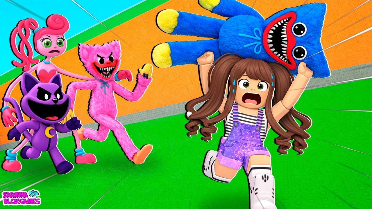 I stole the characters from Popy Play Time and ran away!! Roblox