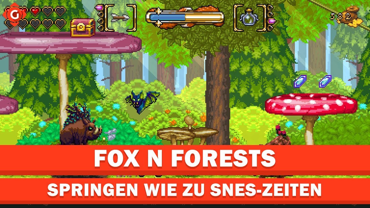 Springen wie zu SNES-Zeiten | Vorschau auf Fox n Forests microsoft store