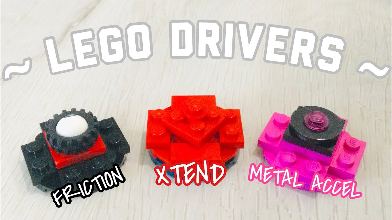 HOW TO BUILD LEGO DRIVERS! #3 [ Friction, Xtend, & Accel metal ] | Y ...