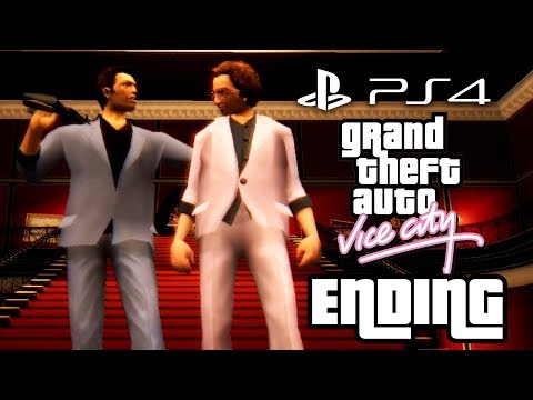 Grand Theft Auto Vice City PS4 ENDING - FINAL MISSION - KEEP YOUR FRIENDS CLOSE Walkthrough