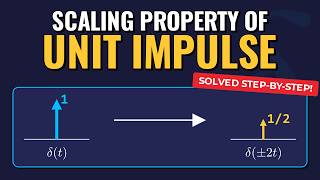 Unit Impulse Delta Function Scaling | Example Problem | Signals Systems Lecture