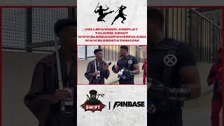 Hellspawned_cosplay Talking about Blerd Station | Fanbase App Interview at Dragon Con 2023 clip 4