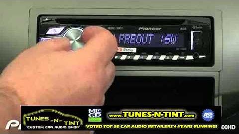 How To - DEH-4400HD - Demo Mode