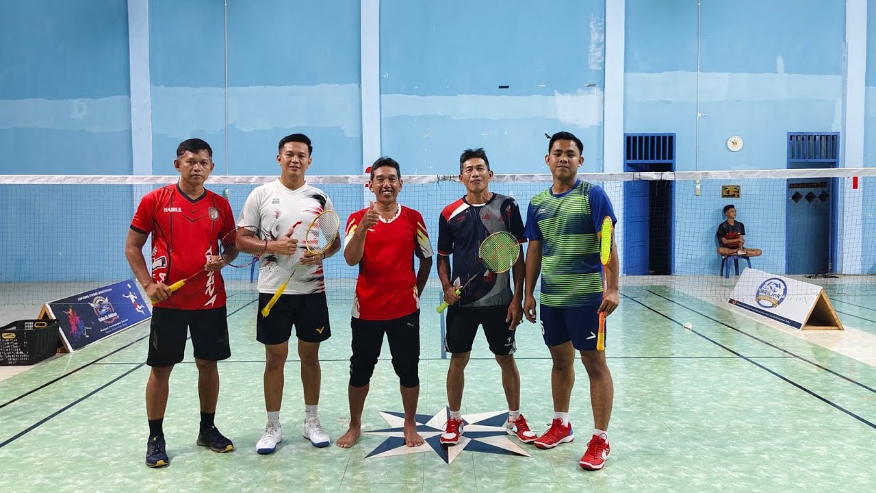 Gagal menuju babak selanjutnya..  Detra/hairul vs meri/agung 