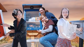 We went Little Free Library hopping in Arizona.