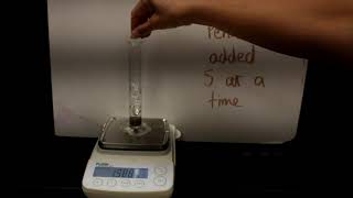 mass vs volume lab
