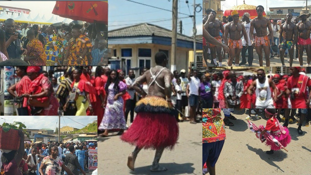 Oguaa Fetu Afahye (Festival) ,2022 in Cape Coast Beautiful Cultural