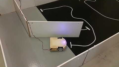 Robot BART - collision detection and follow-line ARDUINO MEGA