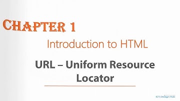 Introduction to HTML - Uniform Resource Locator