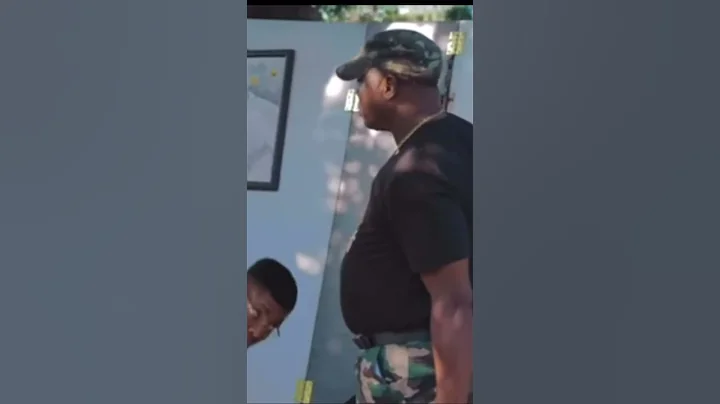 Funny shorts of Woli Agba & military Guest minister, Dele Odule.