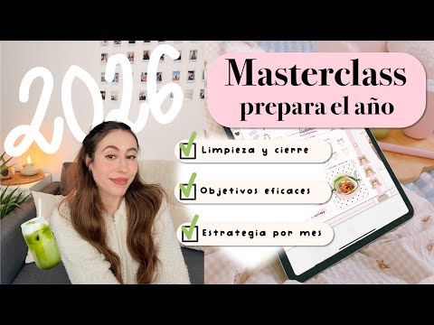 Prepare for 2026 step by step 💡🍑 Reset and end of the year, fulfill habits and goals with the dig...