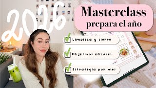 Prepara 2026 paso a paso 💡🍑 Reset y cierre de año, cumplir hábitos y objetivos con la agenda digital