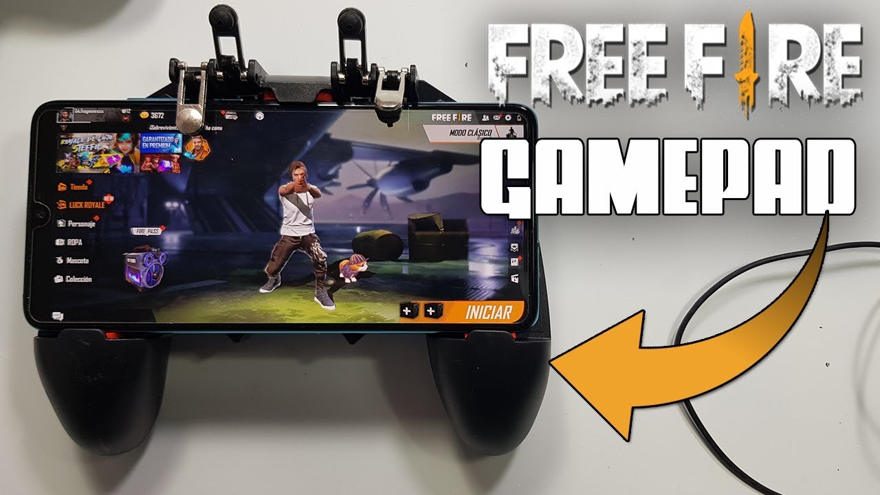 Control Mando Joystick Para Free Fire PUBG Mobile Android Iphone Gatillos