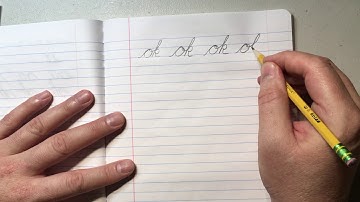 Ways to Connect Cursive Letters