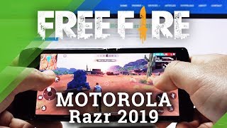 Garena Free Fire Gameplay on MOTOROLA Razr 2019 | FPS Review screenshot 5