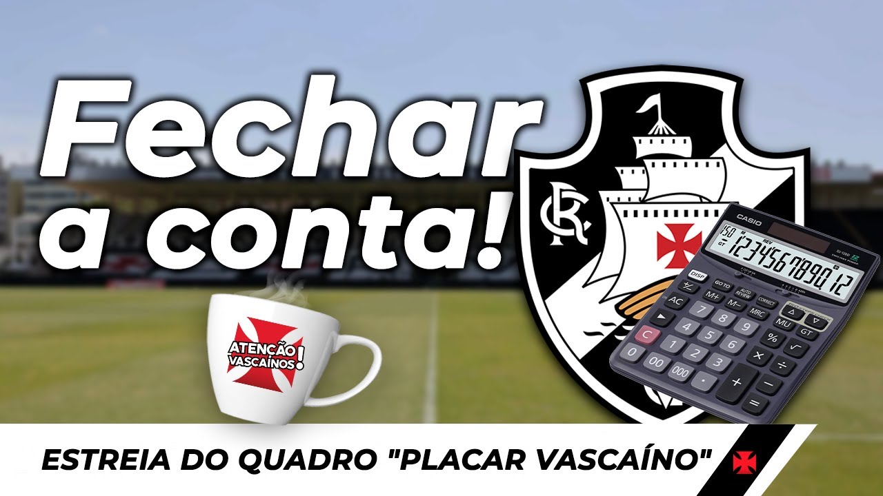 Matemático garante que 45 pontos salvam o Vasco do rebaixamento; veja vídeo