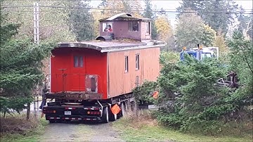 Moving A Train Caboose