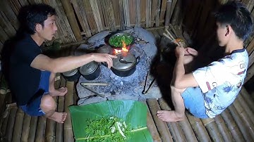 #16. Nấu Bữa Ăn Tối Với Thịt Cá, Cuộc Sống Tự Nhiên | Phiêu Lưu Trong Rừng