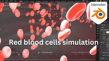 Red Blood Cells animation in blender | blender tutorial