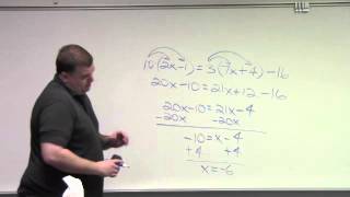 Solving Equations: A Balancing Act