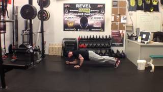 Plank Walkback + Plank Walk-up